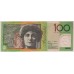 AUSTRALIA 2013 . ONE HUNDRED 100 DOLLAR BANKNOTE . STEVENS/PARKINSON . SEVEN'S REPEATER 7777